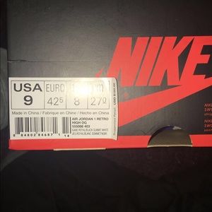 Jordan retro 1 “game royal”